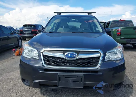 2016 Subaru Forester 2.5I Premium из США, поврежденный, VIN JF2SJADC5GH406630